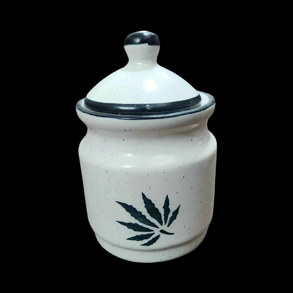 Ceramic white mini jar set with tray, 250g each, for serving and storing pickles, chutneys, spices and sauces on dining table